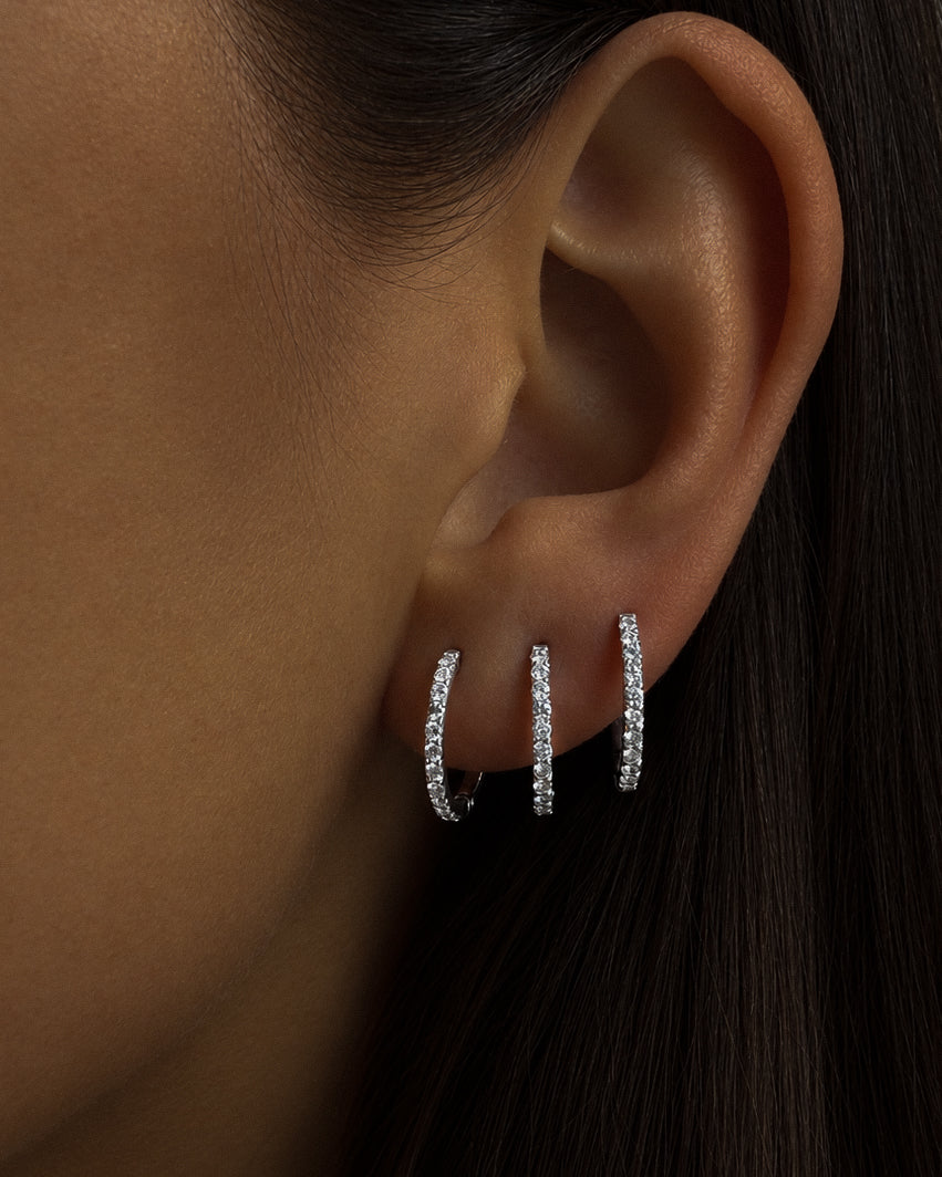 The Diamond Hoop Gold